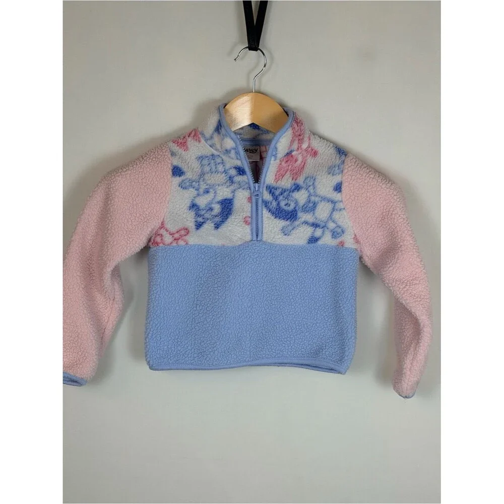 Girls XS 4/5 Sherpa Fleece Bundle Bluey & All in Motion